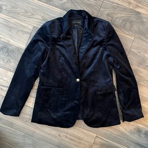 Blue Velvet Blazer